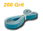 Ремень (лента) зернистостью 200 Grit (грит) для электрической точилки для ножей Work Sharp Ken Onion Edition